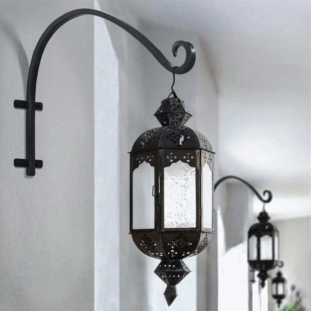 2 Pieces Heavy Duty Plant Hanger Hook for Hanging Flower Baskets